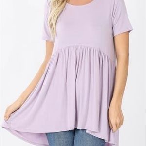 NWOT Zenna Pleplum in Lavender